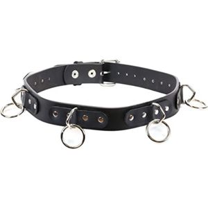 Genuine Leather 40 inch Funk Plus Inc Black Bondage Belt